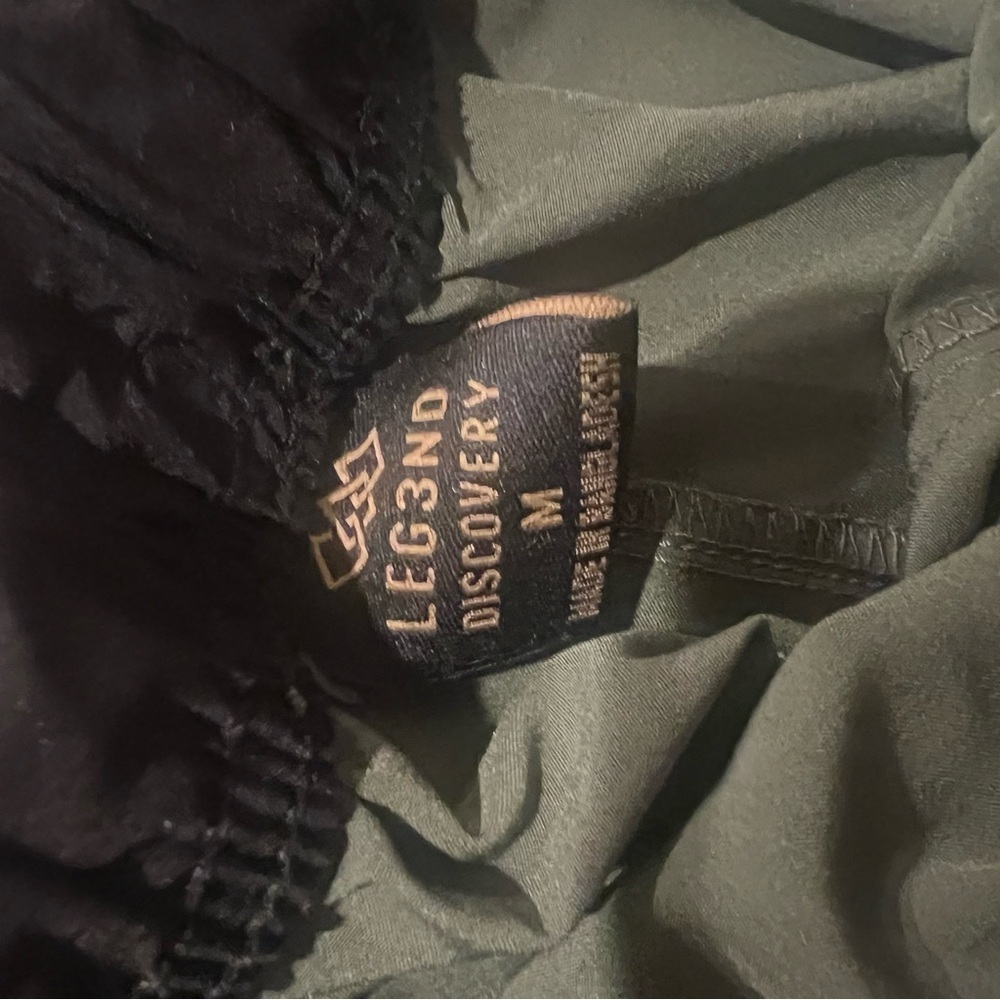 Leg3nd Green Drawstring Shorts - Picture 4 of 9